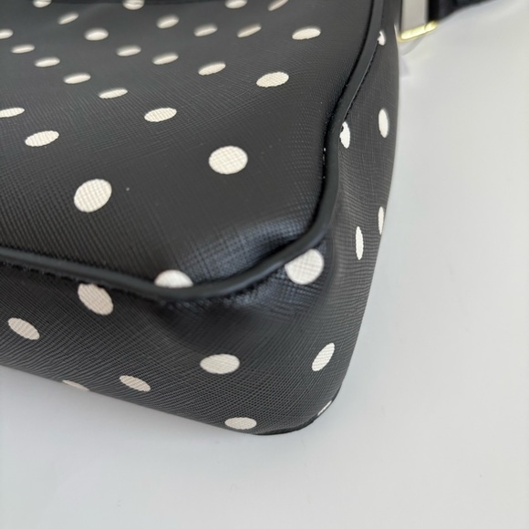 Bioworld Disney Minnie Mouse Black Polka Dot Crossbody Coin Pouch Set NWT - Picture 10 of 16